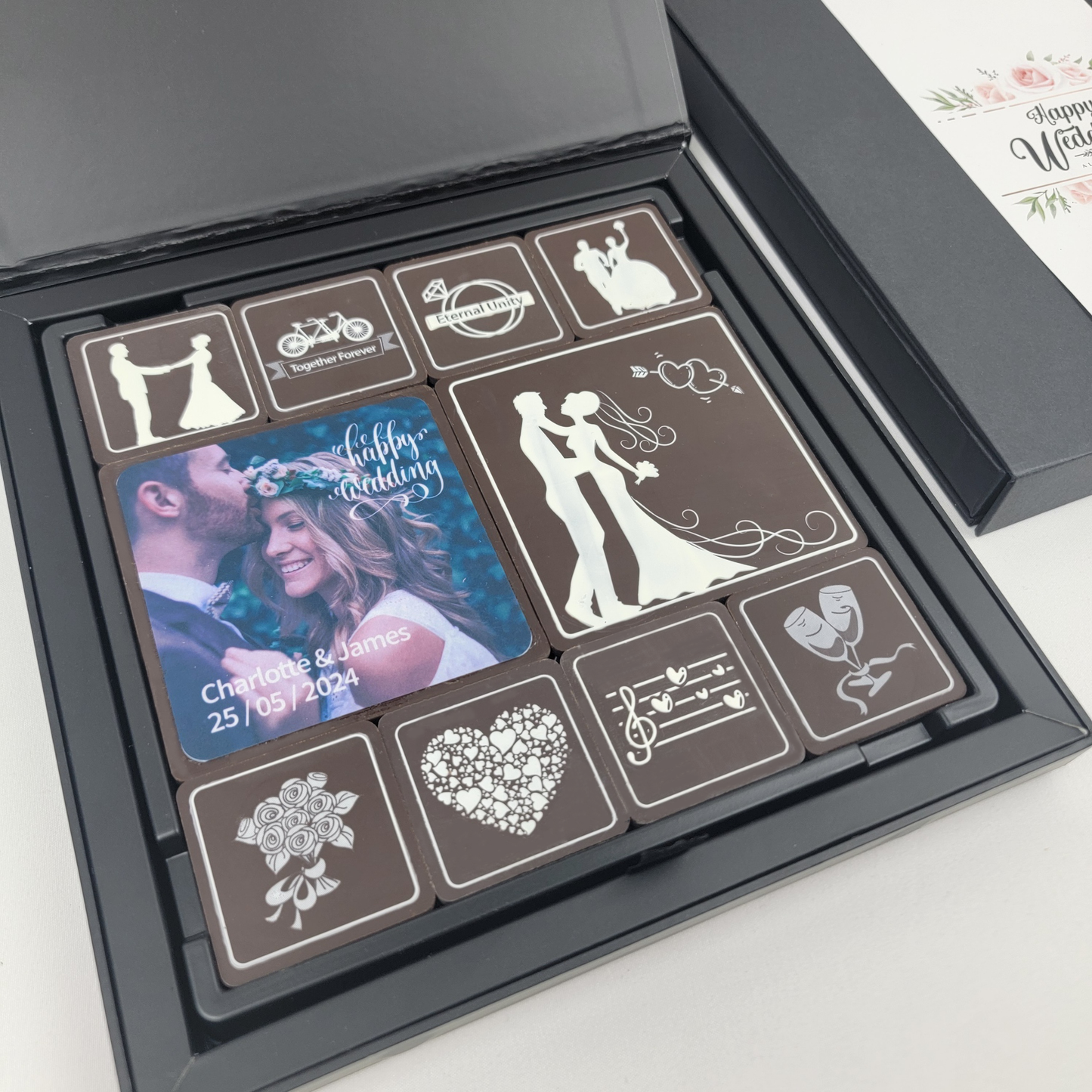 Enchanted Wedding Chocolate Set 4X4